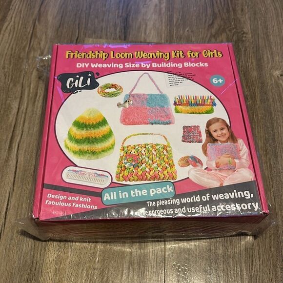 Buy Now | NIB Weaving Loom Kit Creative Adjustable Knitting Loom - Picture 3 of 7